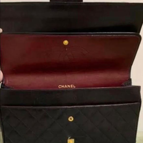 ❌❌SOLD❌❌ 🌸Chanel Quilted Lambskin Double Flap Bag🌸 - Picture 2 of 2